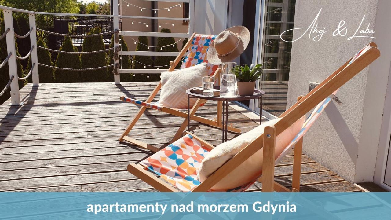 Laba - Basen, Blisko Plazy, Cisza, Taras, Parking, Bezplatne Wifi, Wyjatkowy! Lejlighed Gdynia Eksteriør billede