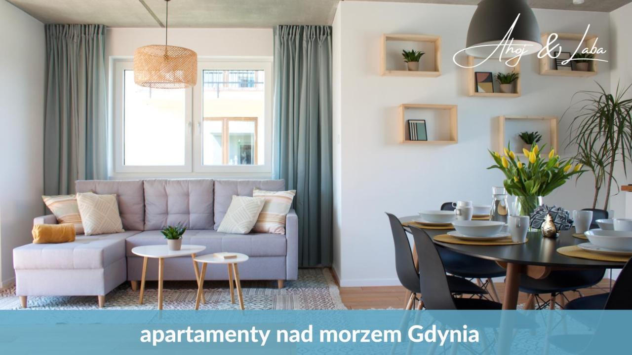 Laba - Basen, Blisko Plazy, Cisza, Taras, Parking, Bezplatne Wifi, Wyjatkowy! Lejlighed Gdynia Eksteriør billede