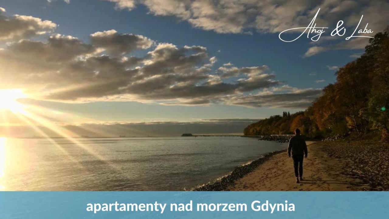 Laba - Basen, Blisko Plazy, Cisza, Taras, Parking, Bezplatne Wifi, Wyjatkowy! Lejlighed Gdynia Eksteriør billede