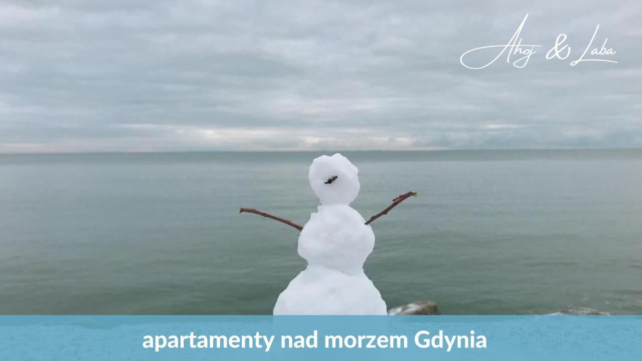 Laba - Basen, Blisko Plazy, Cisza, Taras, Parking, Bezplatne Wifi, Wyjatkowy! Lejlighed Gdynia Eksteriør billede