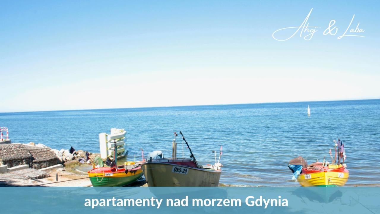 Laba - Basen, Blisko Plazy, Cisza, Taras, Parking, Bezplatne Wifi, Wyjatkowy! Lejlighed Gdynia Eksteriør billede
